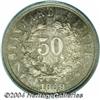 Image 2 : 1869 50C Standard Silver Half Dollar,