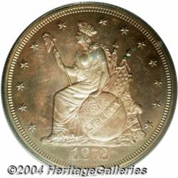 1872 T$1 Commercial Dollar, Judd-1216,