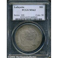 1900 S$1 Lafayette Dollar MS63 PCGS. DuVall