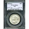 Image 1 : 1921 50C Alabama 2x2 MS64 PCGS. Silver-gray