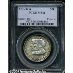 1937 50C Antietam MS66 PCGS. Rich, satiny