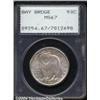 Image 1 : 1936-S 50C Bay Bridge MS67 PCGS. Light gold