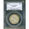 Image 1 : 1935/34 50C Boone MS67 PCGS. The light gray