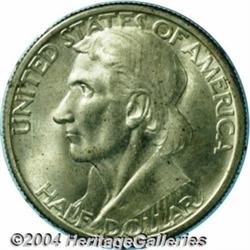 1935/34-D 50C Boone MS67 PCGS. Tiny freckles