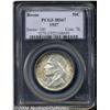 Image 1 : 1937 50C Boone MS67 PCGS. The bright, satiny