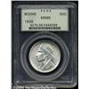 Image 1 : 1938 50C Boone MS65 PCGS. Untoned and sharp