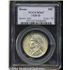 Image 1 : 1938-D 50C Boone MS67 PCGS. Light gold toning