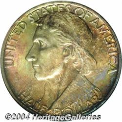 1938-S 50C Boone MS67 PCGS. Only 2,100