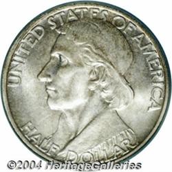 1938-S 50C Boone MS67 PCGS. Light-to-moderate