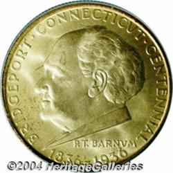 1936 50C Bridgeport MS67 PCGS. The exposed