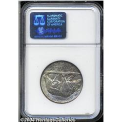 1925-S 50C California MS66 NGC. Unusually bold