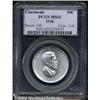 Image 1 : 1936 50C Cincinnati MS65 PCGS. The light honey