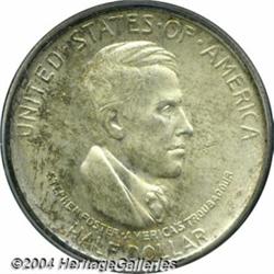 1936-S 50C Cincinnati MS66 PCGS. Typically