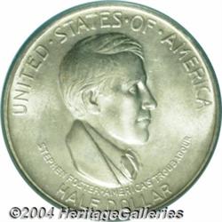 1936-S 50C Cincinnati MS66 PCGS. Brilliant,