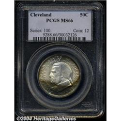 1936 50C Cleveland MS66 PCGS. Fully struck