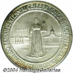 1936-S 50C Columbia MS67 NGC. A sharply