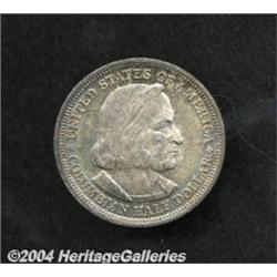 1893 50C Columbian MS64 Uncertified. Beautiful