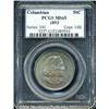 Image 1 : 1893 50C Columbian MS65 PCGS. This second year