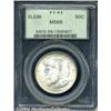 Image 1 : 1936 50C Elgin MS66 PCGS. Pleasing light-gray