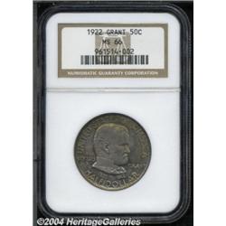 1922 50C Grant no Star MS66 NGC. Fully struck