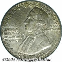 1928 50C Hawaiian MS65 PCGS. Vibrant surfaces