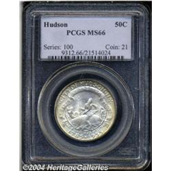 1935 50C Hudson MS66 PCGS. Well struck with