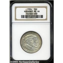 1924 50C Huguenot MS66 NGC. One of the most