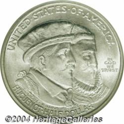 1924 50C Huguenot MS67 NGC. An elite Huguenot