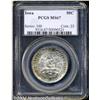 Image 1 : 1946 50C Iowa MS67 PCGS. Delicately toned on