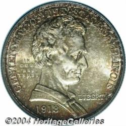 1918 50C Lincoln MS66 PCGS. This coin