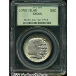1936 50C Long Island MS65 PCGS. Well struck