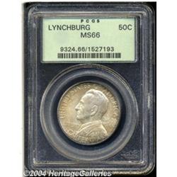 1936 50C Lynchburg MS66 PCGS. Sharply struck