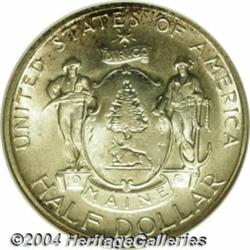 1920 50C Maine MS67 NGC. Frosty in finish with