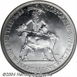 1938 50C New Rochelle Specimen MS67 NGC.