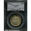 Image 1 : 1926-S 50C Oregon MS67 PCGS. Vivid peach,