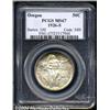 Image 1 : 1926-S 50C Oregon MS67 PCGS. Fully struck with