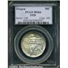 Image 1 : 1928 50C Oregon MS66 PCGS. Satiny with