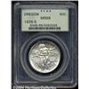 Image 1 : 1936-S 50C Oregon MS66 PCGS. The brilliant