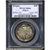 Image 1 : 1936-S 50C Oregon MS66 PCGS. Deep russet