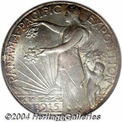 1915-S 50C Panama-Pacific MS67 NGC. An