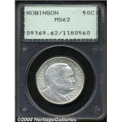 1936 50C Robinson MS62 PCGS. Well struck and