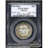 Image 1 : 1936-D 50C San Diego MS67 PCGS. Booming luster