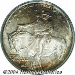 1925 50C Stone Mountain MS67 PCGS. The Stone