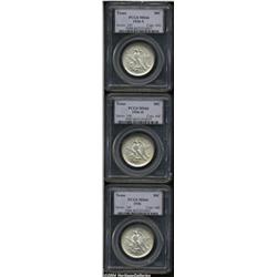 1936 SET Texas PDS Set MS66 PCGS. The set