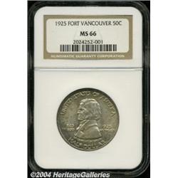 1925 50C Vancouver MS66 NGC. Wholly original