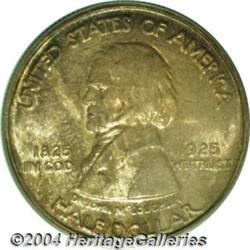 1925 50C Vancouver MS67 PCGS. Typically seen