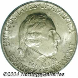 1927 50C Vermont MS67 PCGS. Barely toned with