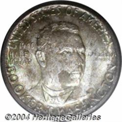 1946-D 50C Booker T. Washington MS67 NGC. The