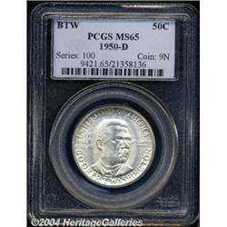 1950-D 50C Booker T. Washington MS65 PCGS.