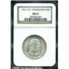 Image 1 : 1951-S 50C Booker T. Washington MS67 NGC.